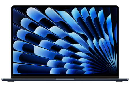 Laptop, Tablete & Telefoane - Apple MacBook Air 15.3: MIDNIGHT/M3 10C GPU/24GB/512GB-ROM