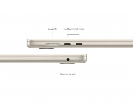 Apple MacBook Air 15.3: STARLIGHT/M3 10C GPU/16GB/256GB-ZEE [4]