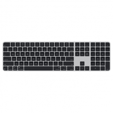 Sisteme PC & Periferice - Apple Magic Keyboard (2024) w Touch ID and Numeric Keypad - International English - Black Keys