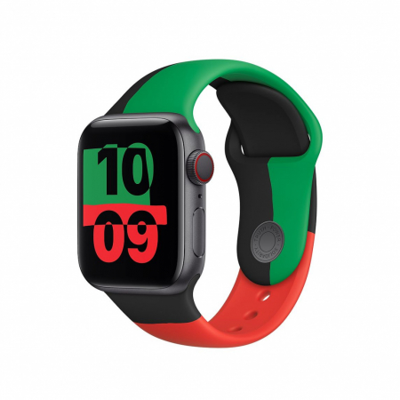Apple Watch 40mm Band: Black Unity Sport Band - Regular [1]
