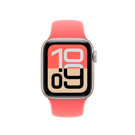 Apple Watch 40mm Sport Band: Bright Guava Sport Band - M/L (SEASONAL) [1]