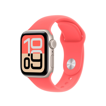 Apple Watch 40mm Sport Band: Bright Guava Sport Band - M/L (SEASONAL) [2]
