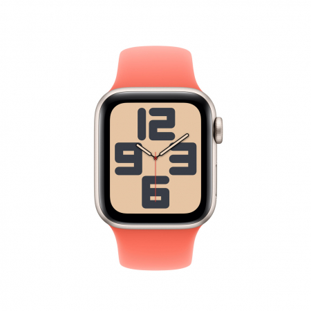 Apple Watch 40mm Sport Band: Tangerine Sport Band - M/L (SEASONAL) [2]
