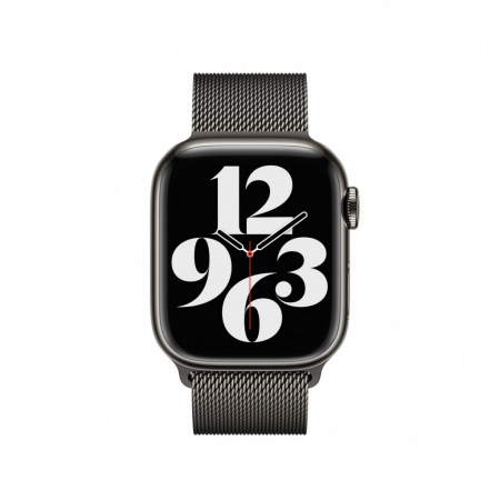 Apple Watch 41mm Band: Graphite Milanese Loop [2]