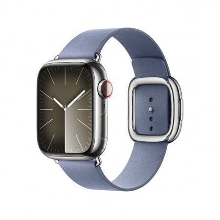 Apple Watch 41mm Band: Lavender Blue Modern Buckle - Medium [1]