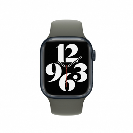 Apple Watch 41mm Band: Olive Sport Band (SEASONAL 2023 Spring) [2]