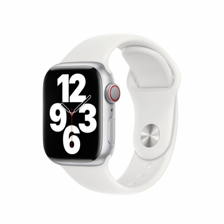 Apple Watch 41mm Band: White Sport Band [1]
