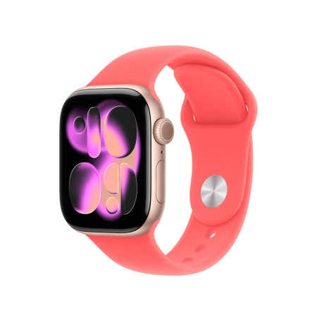Apple Watch 42mm Band: Bright Guava Sport Band - M/L (SEASONAL) [1]