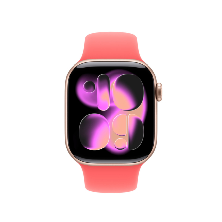 Apple Watch 42mm Band: Bright Guava Sport Band - M/L (SEASONAL) [2]