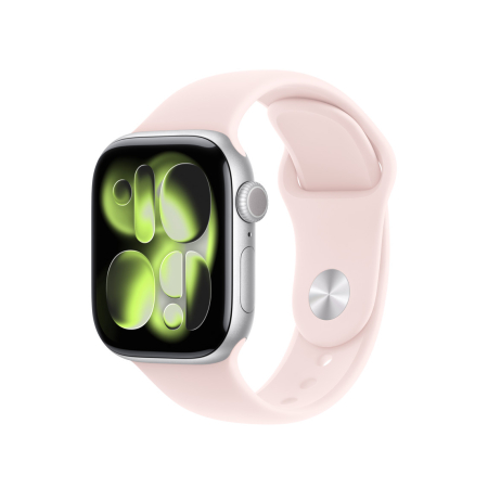 Apple Watch 42mm Band: Soft Pink Sport Band - S/M (SEASONAL) [2]