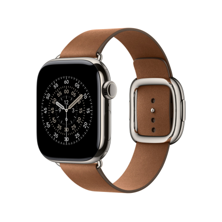 Apple Watch 42mm Modern Buckle: Caramel Modern Buckle - Medium [2]