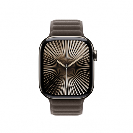 Apple Watch 42mm Modern Buckle:  Dark Taupe Modern Buckle - Small [1]