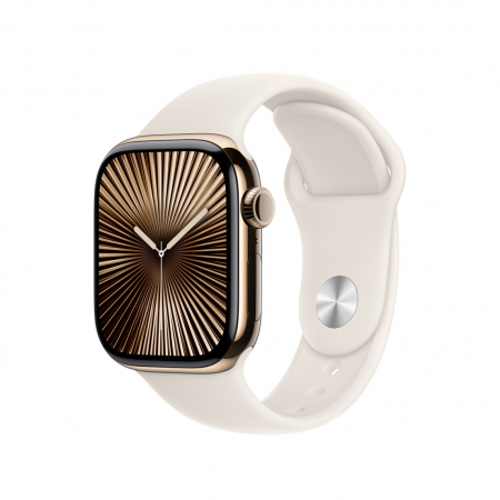 Apple Watch 42mm Sport Band:  Starlight Sport Band - S/M [1]