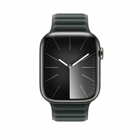 Apple Watch 45mm Band: Evergreen Magnetic Link - M/L [2]