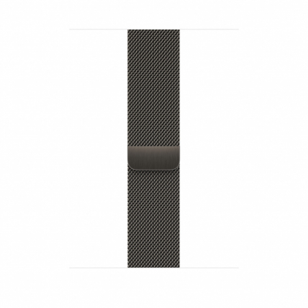 Apple Watch 45mm Band: Graphite Milanese Loop [0]