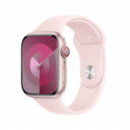Apple Watch 45mm Band: Light Pink Sport Band - S/M [1]