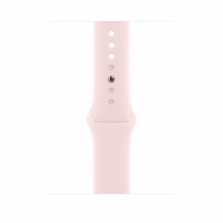 Apple Watch 45mm Band: Light Pink Sport Band - S/M [0]