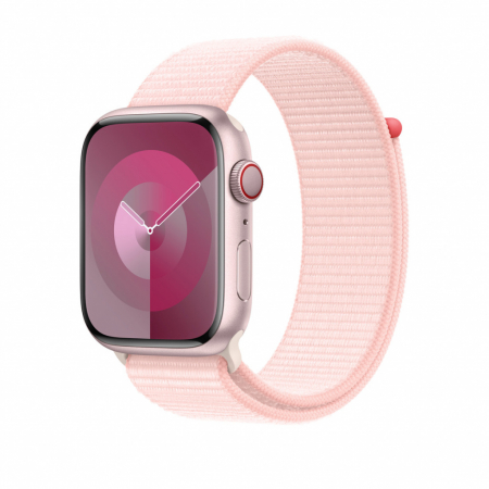 Apple Watch 45mm Band: Light Pink Sport Loop [1]
