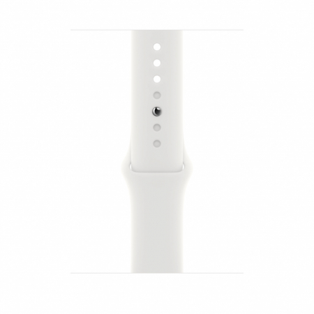 Apple Watch 45mm Band: White Sport Band [0]