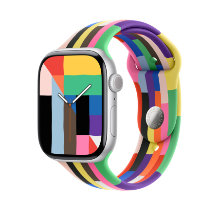 Apple Watch 46mm Band: Pride Edition Sport Band - M/L (SEASONAL) [1]