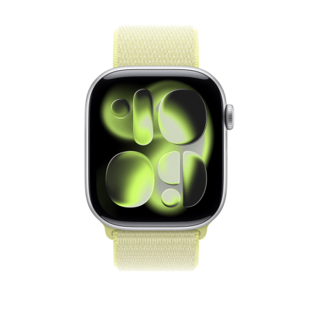 Apple Watch 46mm Loop:  Neon Yellow Sport Loop [2]