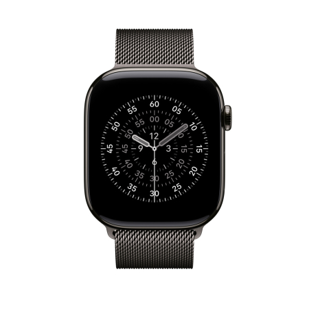 Apple Watch 46mm Loop:  Slate Milanese Loop - S/M [2]