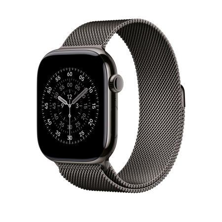 Apple Watch 46mm Loop:  Slate Milanese Loop - S/M [1]