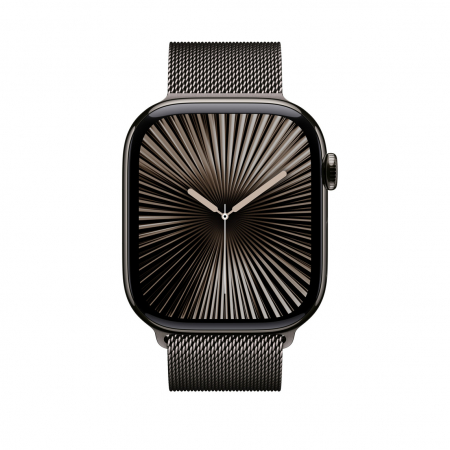 Apple Watch 46mm Milanese Loop:  Slate Milanese Loop - M/L [2]
