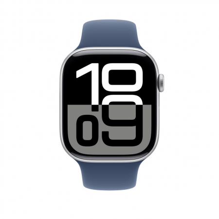 Apple Watch 46mm Sport Band:  Denim Sport Band - S/M [1]