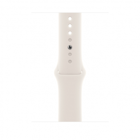 Laptop, Tablete & Telefoane - Apple Watch 46mm Sport Band:  Starlight Sport Band - S/M