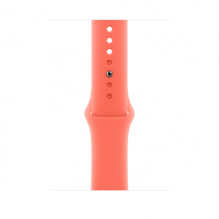 Apple Watch 46mm Sport Band: Tangerine Sport Band - M/L (SEASONAL) [0]