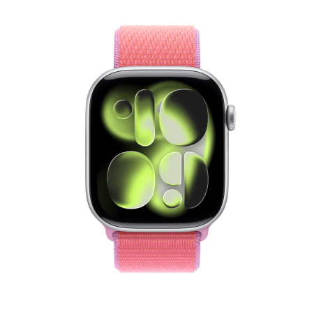 Apple Watch 46mm Sport Loop: Bright Guava Sport Loop (SEASONAL) [1]