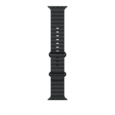 Laptop, Tablete & Telefoane - Apple Watch 49mm Band:  Black Ocean Band - Black Titanium Finish