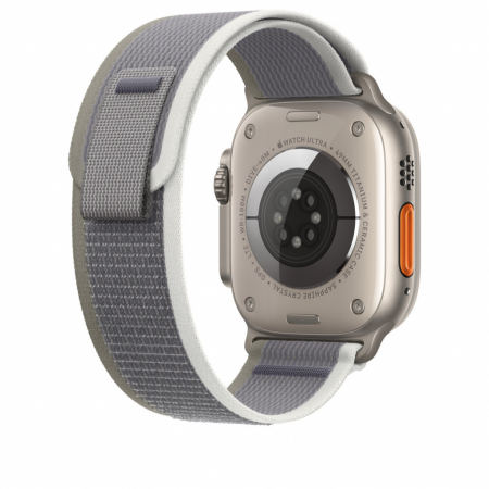 Apple Watch 49mm Band: Green/Gray Trail Loop - S/M [3]