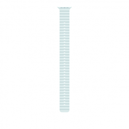 Laptop, Tablete & Telefoane - Apple Watch 49mm Band:  Ice Blue Ocean Band Extension - Black Titanium Finish