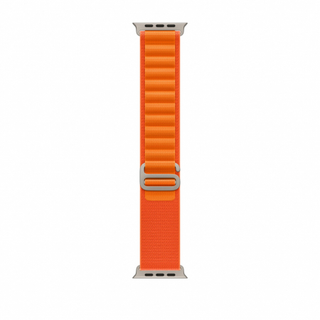 Apple Watch 49mm Band: Orange Alpine Loop - Medium [0]