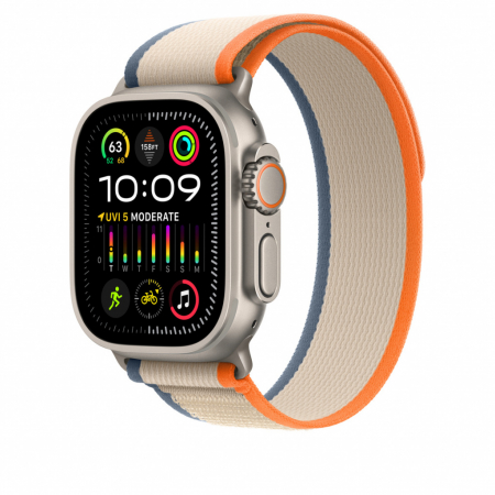 Apple Watch 49mm Band: Orange/Beige Trail Loop - M/L [1]