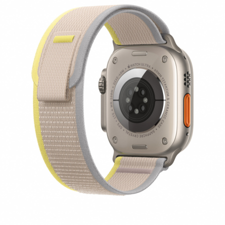 Apple Watch 49mm Band: Yellow/Beige Trail Loop - S/M [3]