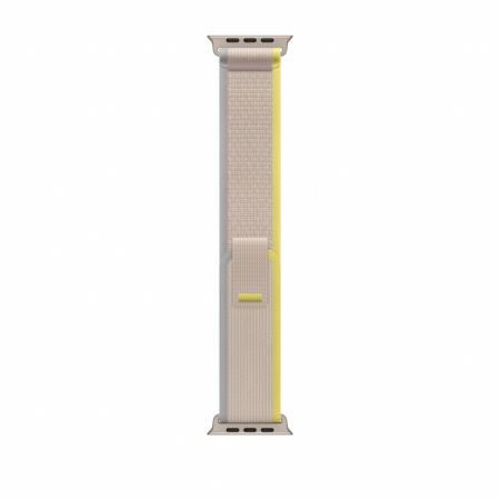 Apple Watch 49mm Band: Yellow/Beige Trail Loop - S/M [0]