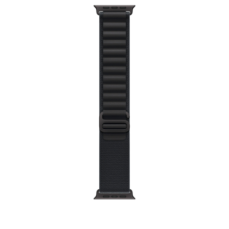 Smart Watch - Apple Watch 49mm Loop:  Black Alpine Loop - Medium - Black Titanium Finish