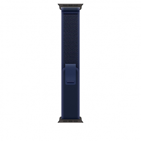 Apple Watch 49mm Loop:  Blue Trail Loop - M/L - Black Titanium Finish [0]