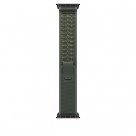 Laptop, Tablete & Telefoane - Apple Watch 49mm Loop:  Green Trail Loop - S/M - Black Titanium Finish