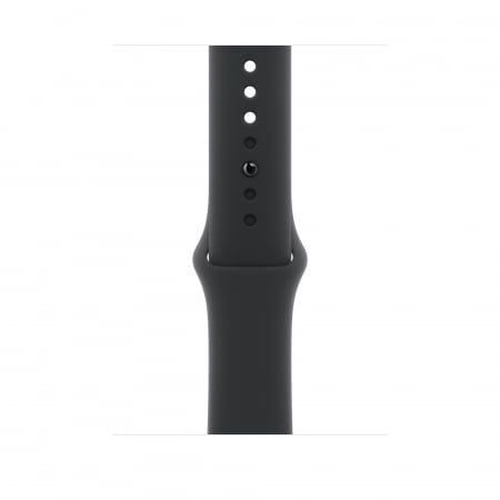 Apple Watch S10 Cellular 42mm Slate Titanium Case with Black Sport Band - S/M [1]