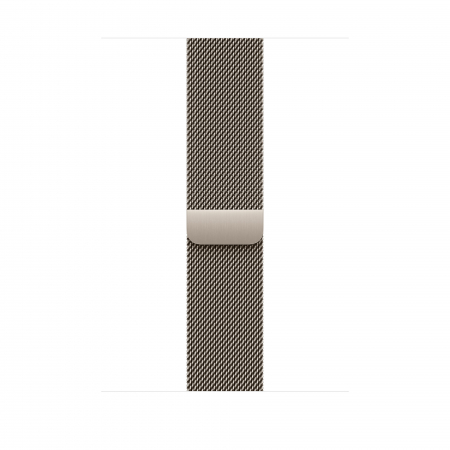 Apple Watch S10 Cellular 46mm Natural Titanium Case with Natural Milanese Loop - S/M [1]