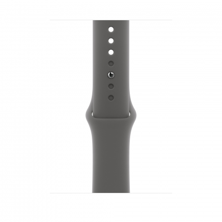 Apple Watch S10 Cellular 46mm Natural Titanium Case with Stone Grey Sport Band - M/L [1]