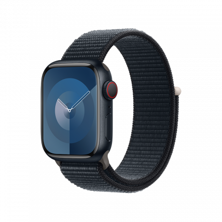 Apple Watch S9 Cellular 41mm Midnight Alu Case w Midnight Sport Loop [0]