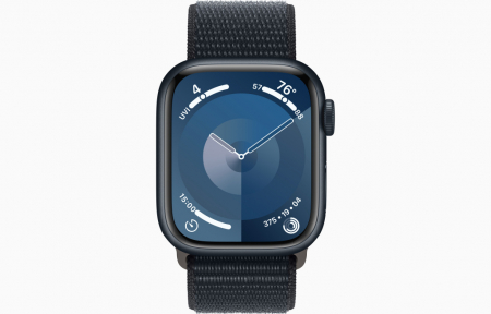 Apple Watch S9 Cellular 41mm Midnight Alu Case w Midnight Sport Loop [1]