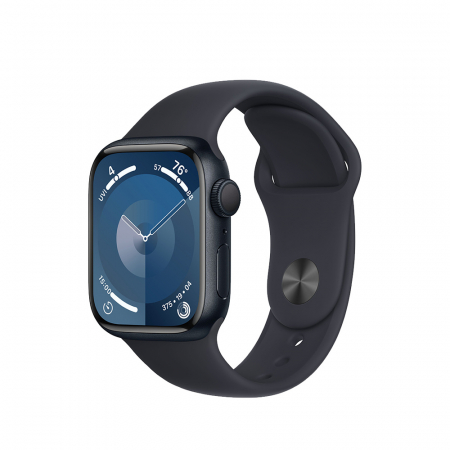 Apple Watch S9 GPS 41mm Midnight Alu Case w Midnight Sport Band - M/L [0]