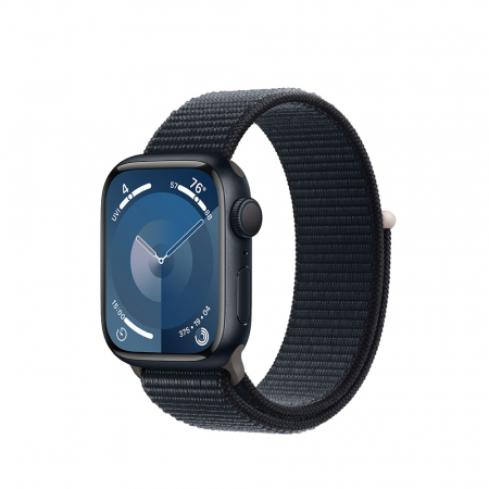 Apple Watch S9 GPS 41mm Midnight Alu Case w Midnight Sport Loop [0]