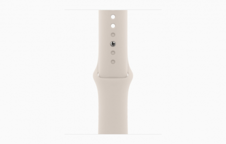 Apple Watch S9 GPS 41mm Starlight Alu Case w Starlight Sport Band - M/L [2]